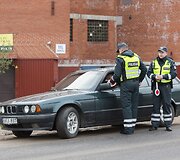 Paskutinį spalio savaitgalį policija Vilniuje surengė reidą &scaron;e&scaron;tadienio rytą