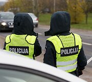 Paskutinį spalio savaitgalį policija Vilniuje surengė reidą &scaron;e&scaron;tadienio rytą