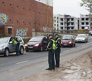 Paskutinį spalio savaitgalį policija Vilniuje surengė reidą &scaron;e&scaron;tadienio rytą