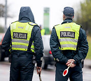 Paskutinį spalio sekmadienį policija Vilniuje surengė reidą