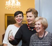 Nomeda Marčėnaitė, Birutė Vizgirdienė ir Alma Adamkienė