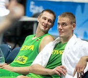 Treniruotės akimirka