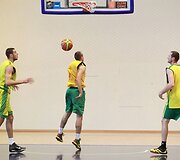 Treniruotės akimirka