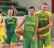 Rimantas Kaukėnas, Mantas Kalnietis ir Robertas Javtokas