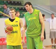 Martynas Pocius ir K&scaron;i&scaron;tofas Lavrinovičius