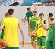 Treniruotės akimirka