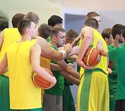 Treniruotės akimirka