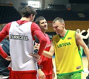 Su turkais linksmiausiai bendravo &Scaron;.Jasikevičius