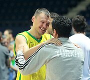 Su turkais linksmiausiai bendravo &Scaron;.Jasikevičius