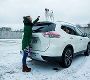Koncepcinis Nissan X-Trail, skirtas &scaron;unų augintojams