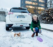 Koncepcinis Nissan X-Trail, skirtas &scaron;unų augintojams