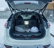 Koncepcinis Nissan X-Trail, skirtas &scaron;unų augintojams
