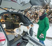 Koncepcinis Nissan X-Trail, skirtas &scaron;unų augintojams