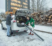 Koncepcinis Nissan X-Trail, skirtas &scaron;unų augintojams