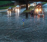 Pirmadienį apie 17.30 val., sostinę užgriuvo audra.