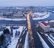 Sostinę sukaustė spūstys