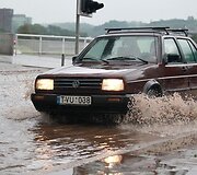 Pirmadienį apie 17.30 val., sostinę užgriuvo audra.