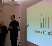 Vilniaus rotu&scaron;ės logotipo pristatymas