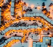 Gimtadienį &scaron;venčiančio Vilniaus vaizdai