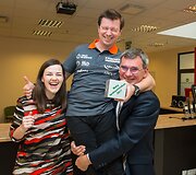 Dina Sergijenko, Antanas Juknevičius ir Žilvinas Pekarskas