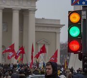 Lietuvos laisvės kovotojų sąjungos eisena