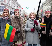 Lietuvos laisvės kovotojų sąjungos eisena