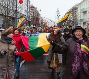 Lietuvos laisvės kovotojų sąjungos eisena