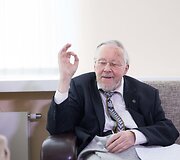 Vytauto Landsbergio susitikimas su buvusiu Islandijos užsienio reikalų ministru Jonu Baldvinu Hanibalssonu Kovo 11-osios proga