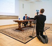 Kultūros viceministras Renaldas Augustinavičius papasakojo apie Gedimino kalno būklę