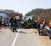 Avarija Vilniuje, Galvės gatvėje
