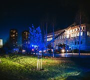 Vilniuje užsidegė Tarptautinės teisės ir verslo auk&scaron;tosios mokyklos pastatas, evakuoti studentai