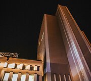 Vilniuje užsidegė Tarptautinės teisės ir verslo auk&scaron;tosios mokyklos pastatas, evakuoti studentai