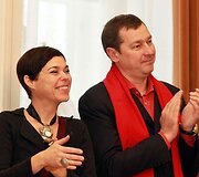 Nomeda Marčėnaitė ir Artūras Zuokas