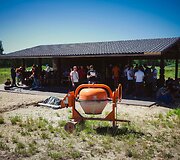 Istorinių automobilių ralio &bdquo;Lietuva 2018&ldquo; akimirka