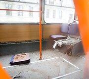 Vilniuje sprogus troleibuso padangai sužeisti keturi žmonės
