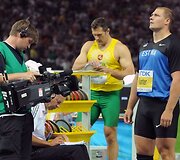 Disko metimo finalo akimirkos