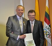 R.Kurtinaitis juokais prasitarė, kad apie LTOK prezidento kėdę negalvoja