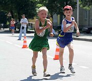 Sportinio ėjimo festivalio &bdquo;Alytus 2010&ldquo; akimirkos