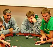 Pokerio turnyro akimirka