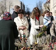 Verbų pardavėjams pirkėjų netrūko