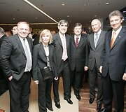 Eurolygos sezono lyderių pagerbimo ceremonijos akimirka