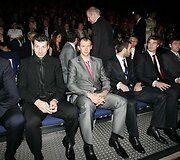 Eurolygos sezono lyderių pagerbimo ceremonijos akimirka