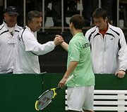 Ričardas Berankis pirmame mače 6:1, 6:3, 6:1 įveikė George'ą Khrikadze
