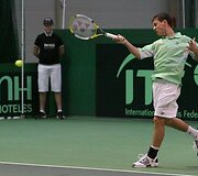 Ričardas Berankis pirmame mače 6:1, 6:3, 6:1 įveikė George'ą Khrikadze