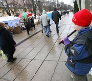 Gatvės linksmintojų įvairovė.
