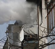 Prie&scaron; įsiverždami į butą, milicininkai į jį metė kovinę granatą, kuri sukėlė gaisrą.