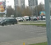 Avarijos vietoje Ukmergės gatvėje