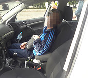 Sulaikyti nelegalūs migrantai ir jų vežėjas
