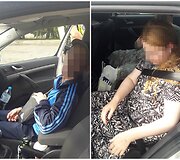 Sulaikyti nelegalūs migrantai ir jų vežėjas
