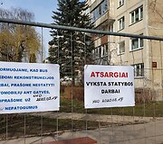 Renovacijos ženklai senajame Vilniaus Žirmūnų rajone